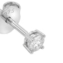 AMOR Ohrring (Ohrstecker) Damen, 925 Silber rhodiniert, Zirkonia weiß, Ansicht 4