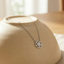 AMOR women's necklace, rhodium-plated 925 sterling silver, view 7