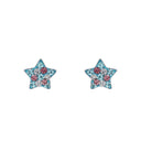 PRINZESSIN LILLIFEE girls' star stud earrings in 925 sterling silver