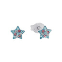 PRINZESSIN LILLIFEE girls' star stud earrings in 925 sterling silver