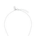 PRINZESSIN LILLIFEE girls' necklace, rhodium-plated 925 sterling silver, clasp
