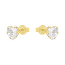 AMOR Ohrring (Ohrstecker) Damen, 375 Gold, Motiv Herz, Ansicht 4