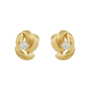 AMOR Ohrring (Ohrstecker) Damen, 375 Gold, Zirkonia weiß, Ansicht 3