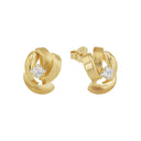 AMOR Ohrring (Ohrstecker) Damen, 375 Gold, Zirkonia weiß, Hauptbild