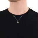 AMOR Anhänger (Halskette) Damen, 375 Gold teil-rhodiniert, Motiv Lebensbaum, Ansicht 4