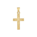 AMOR unisex pendant, 375 gold, back