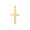 AMOR unisex pendant, 375 gold, back
