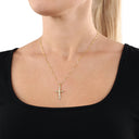 AMOR Anhänger (Halskette) Unisex, 375 Gold teil-rhodiniert, Ansicht 2