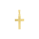 AMOR unisex pendant, partially rhodium-plated 375 gold, back