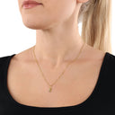 AMOR Anhänger (Halskette) Unisex, 375 Gold, Motiv E, Ansicht 2