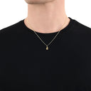AMOR Anhänger (Halskette) Unisex, 375 Gold, Motiv G, Ansicht 4