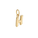 AMOR Anhänger (Halskette) Unisex, 375 Gold, Motiv H, Hauptbild