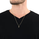 AMOR Anhänger (Halskette) Unisex, 375 Gold, Motiv I, Ansicht 4