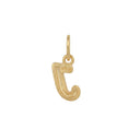 AMOR Anhänger (Halskette) Unisex, 375 Gold, Motiv I, Rückseite