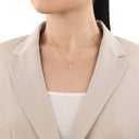 AMOR Anhänger (Halskette) Unisex, 375 Gold, Motiv J, Ansicht 2