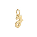 AMOR Anhänger (Halskette) Unisex, 375 Gold, Motiv J, Hauptbild