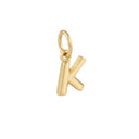 AMOR Anhänger (Halskette) Unisex, 375 Gold, Motiv K, Hauptbild