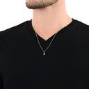 AMOR Anhänger (Halskette) Unisex, 375 Gold, Motiv L, Ansicht 4