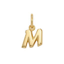 AMOR Anhänger (Halskette) Unisex, 375 Gold, Motiv M, Hauptbild
