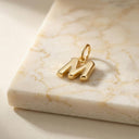 AMOR Anhänger (Halskette) Unisex, 375 Gold, Motiv M, Ansicht 8