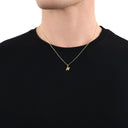 AMOR Anhänger (Halskette) Unisex, 375 Gold, Motiv N, Ansicht 4
