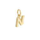 AMOR Anhänger (Halskette) Unisex, 375 Gold, Motiv N, Hauptbild