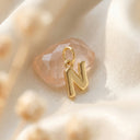 AMOR Anhänger (Halskette) Unisex, 375 Gold, Motiv N, Ansicht 5
