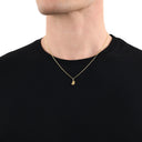 AMOR Anhänger (Halskette) Unisex, 375 Gold, Motiv S, Ansicht 4