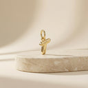 AMOR Anhänger (Halskette) Unisex, 375 Gold, Motiv T, Ansicht 6