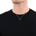 AMOR Anhänger (Halskette) Unisex, 375 Gold, Motiv U, Ansicht 4