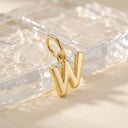 AMOR Anhänger (Halskette) Unisex, 375 Gold, Motiv W, Ansicht 6