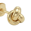 AMOR Ohrring (Ohrstecker) Damen, 375 Gold, Motiv Knoten, Ansicht 4