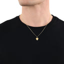 AMOR women's pendant, 375 gold, view 4