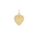 AMOR women's pendant, 375 gold, back