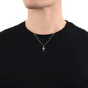 AMOR Anhänger (Halskette) Unisex, 375 Gold, Motiv Kreuz mit Corpus, Ansicht 4