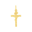 AMOR Anhänger (Halskette) Unisex, 375 Gold, Motiv Kreuz mit Corpus, Hauptbild
