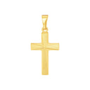 AMOR Anhänger (Halskette) Unisex, 375 Gold, Motiv Kreuz, Hauptbild