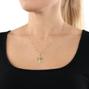 AMOR Anhänger (Halskette) Unisex, 375 Gold, Motiv Kreuz mit Corpus, Ansicht 2