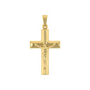 AMOR Anhänger (Halskette) Unisex, 375 Gold, Motiv Kreuz mit Corpus, Hauptbild