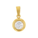 AMOR Anhänger (Halskette) Damen, 375 Gold, Zirkonia weiß, Hauptbild