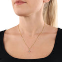 AMOR Anhänger (Halskette) Damen, 375 Gold, Zirkonia weiß, Ansicht 2