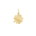 AMOR women's pendant, partially rhodium-plated 375 gold, back