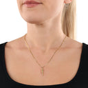 AMOR women's pendant, 375 gold, view 2