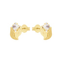 AMOR Ohrring (Ohrstecker) Damen, 375 Gold, Ansicht 4