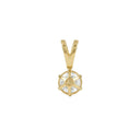 AMOR Anhänger (Halskette) Women, 375 Gold, Rückseite