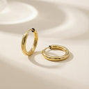 AMOR Ohrring (Creolen) Damen, 375 Gold, Ansicht 7