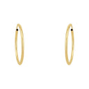 AMOR Ohrring (Creolen) Damen, 375 Gold, Ansicht 3