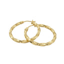 AMOR Ohrring (Creolen) Damen, 375 Gold, Ansicht 3