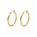 AMOR Ohrring (Creolen) Damen, 375 Gold, Ansicht 5