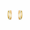 AMOR Ohrring (Creolen) Damen, 375 Gold teil-rhodiniert, Ansicht 3